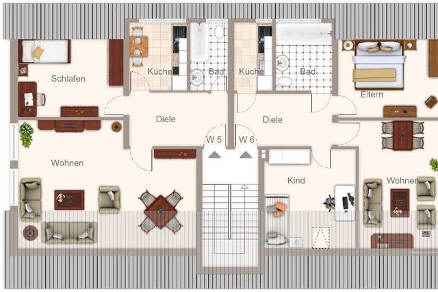 Grundriss Dachgeschoss