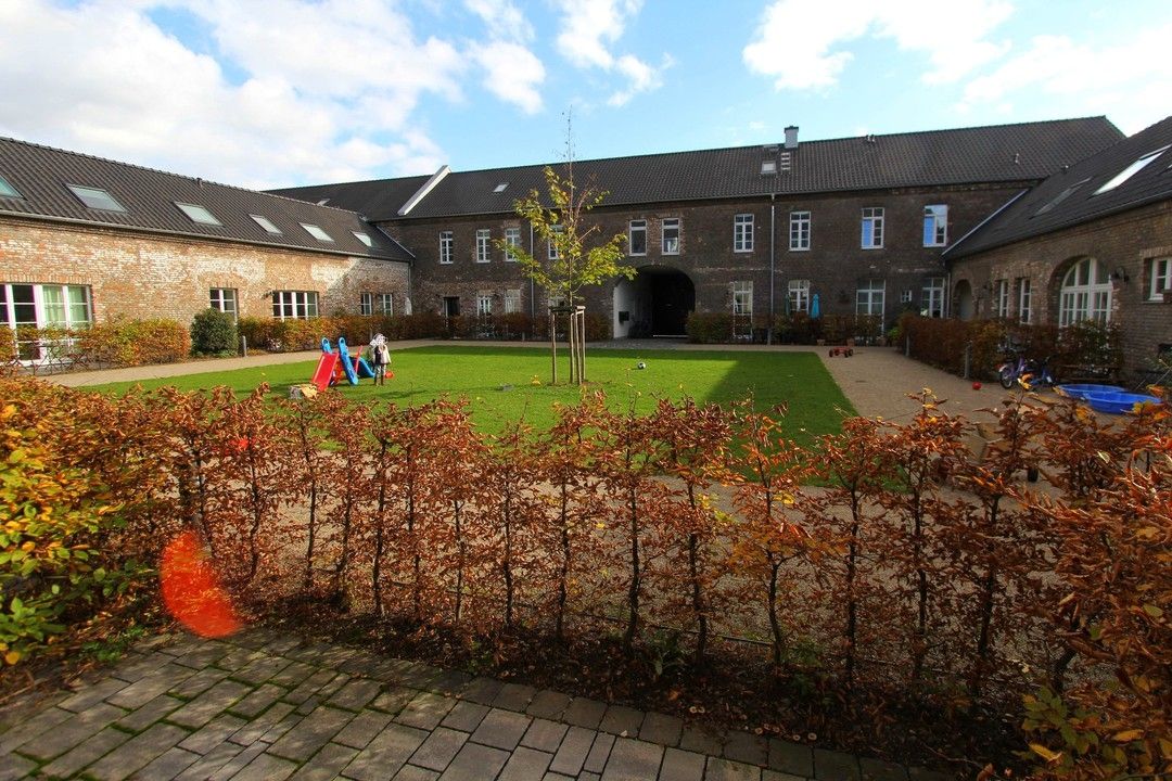 Innenhof Blick von Terrasse