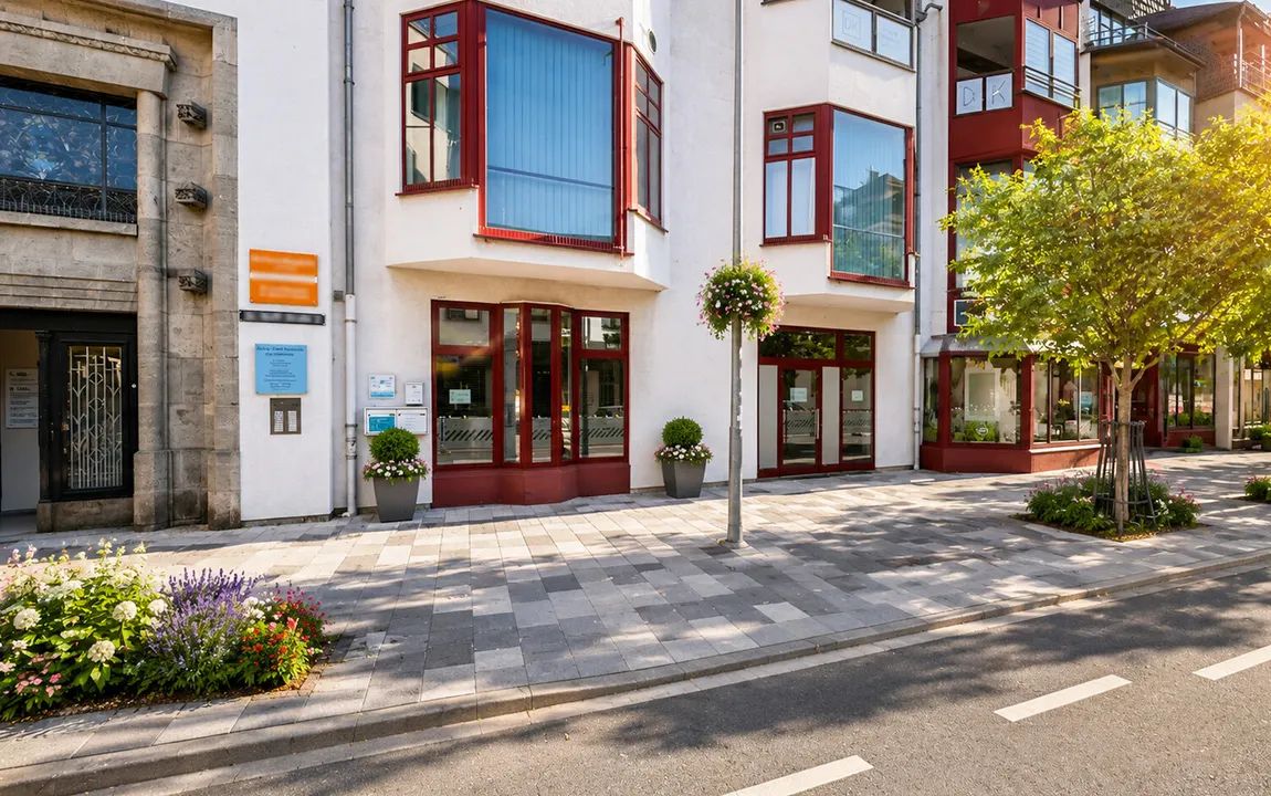 Büro-Cafe-Einzelhandel – Freistehende Gewerbefläche auf zwei Etagen in bester Lage von Limburg!