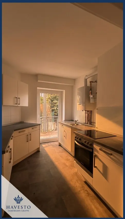 Attraktive 2-Zimmer-Wohnung mit ca. 60,50 m² Neuer Einbauküche und Balkon zum Garten - Foto 3