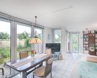 Wohnzimmer Blick zur Terrasse