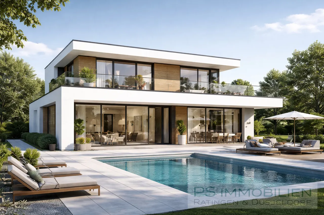 KI Entwurf_Moderne Villa