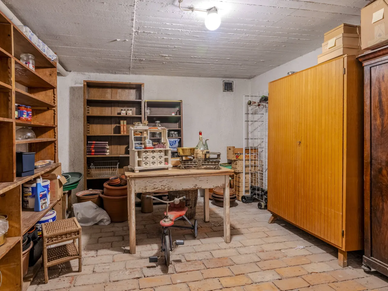 Lagerraum im Keller