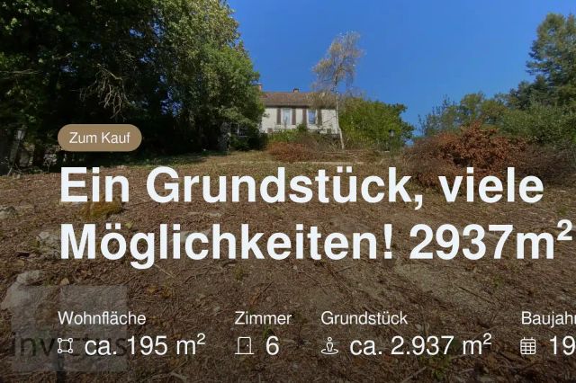 Nicht mehr verfügbar: Ein Grundstück, viele Möglichkeiten! 2937m² !