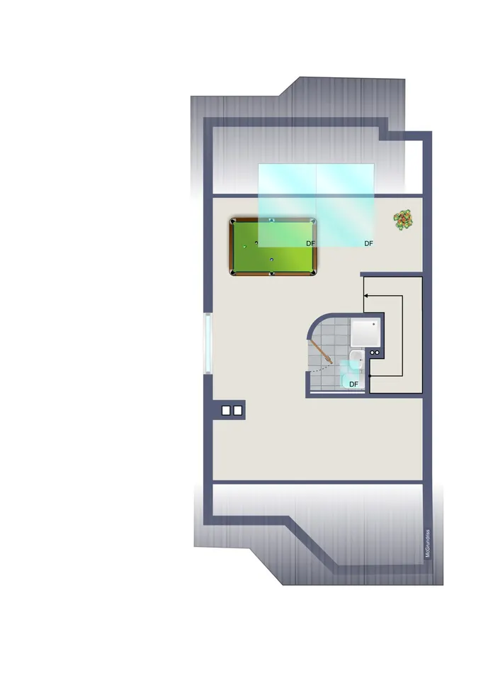 Grundriss Dachgeschoss