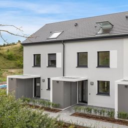 Zukunftsorientiertes Wohnquartier mit 27 modernen Reihenhäusern