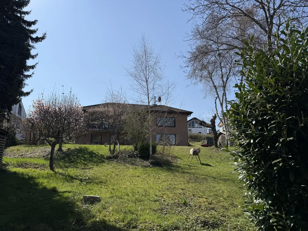 Sicht aus dem Garten