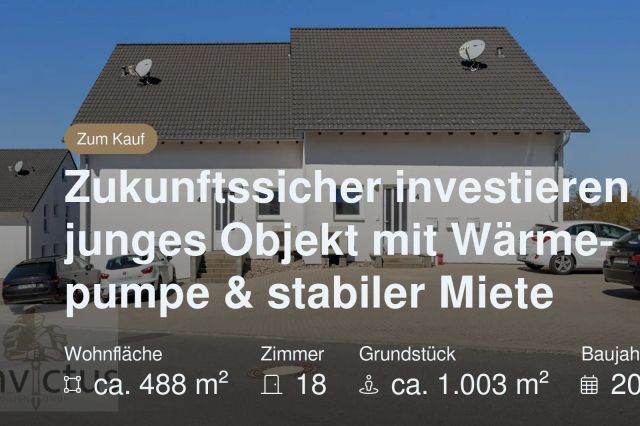 Neu im Angebot: Zukunftssicher investieren junges Objekt mit Wärmepumpe & stabiler Miete