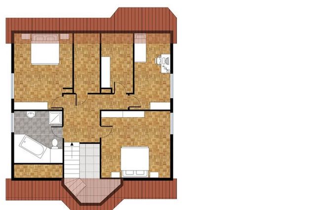 Grundriss Dachgeschoss