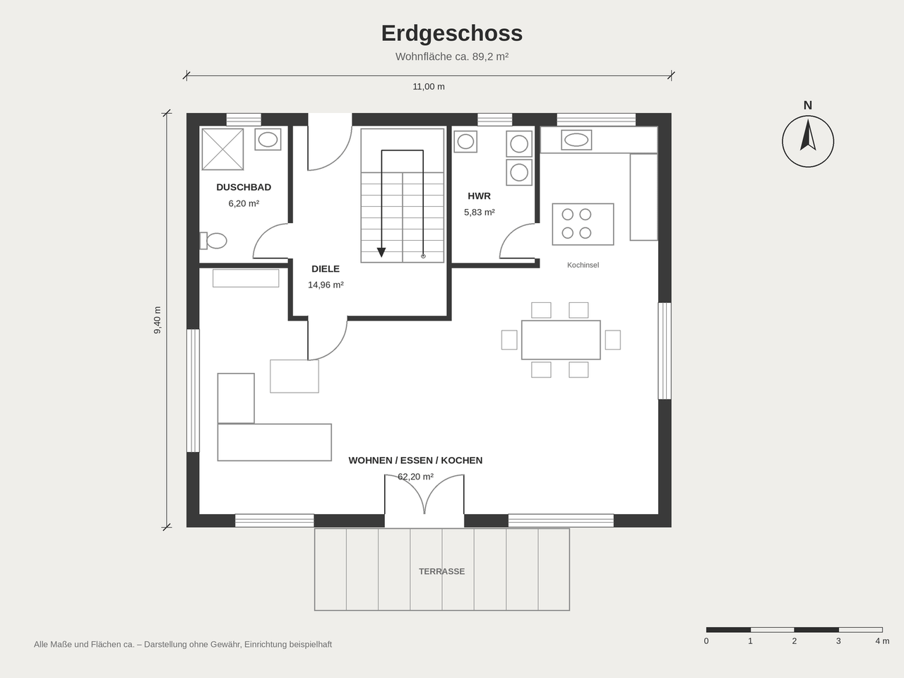Grundriss Erdgeschoss