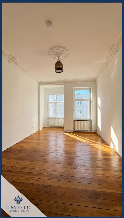 Charmante 3-Raum-Altbauwohnung in bester Lage Stadtfeld-Ost mit Badewanne, Dusche & optionaler EBK - Photo 1