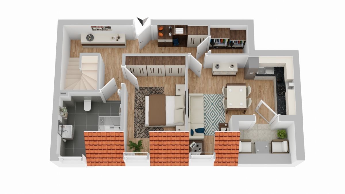 3D-Grundriss