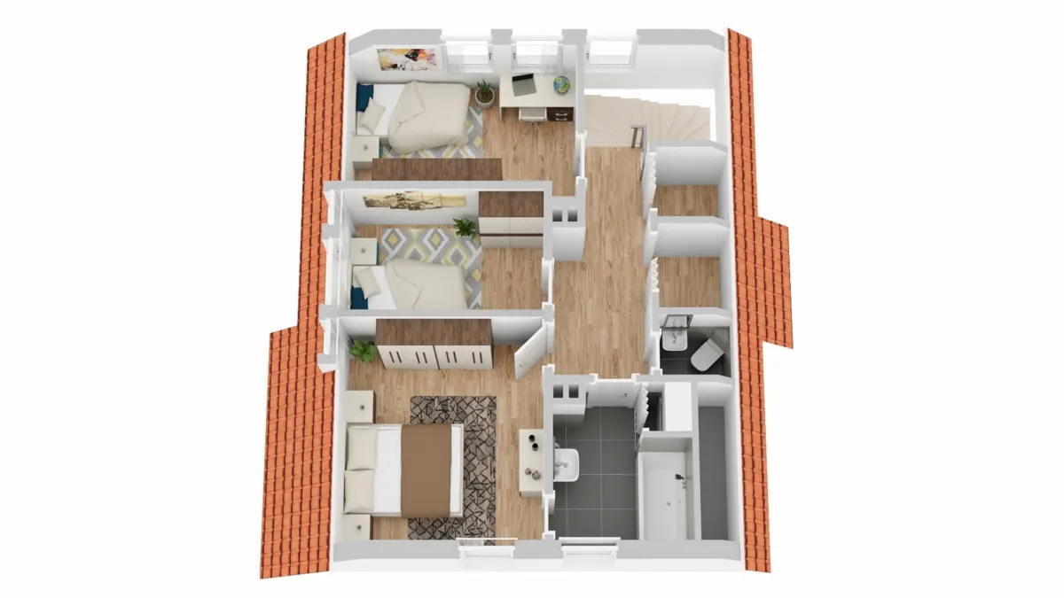 Grundriss Dachgeschoss