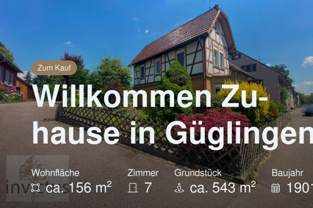 Nicht mehr verfügbar: Willkommen Zuhause in Güglingen