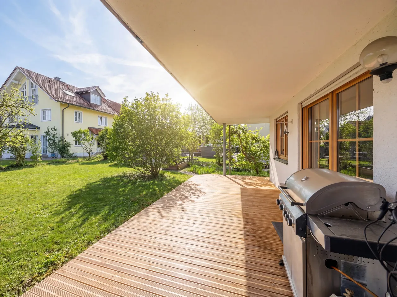 Terrasse im Erdgeschoss