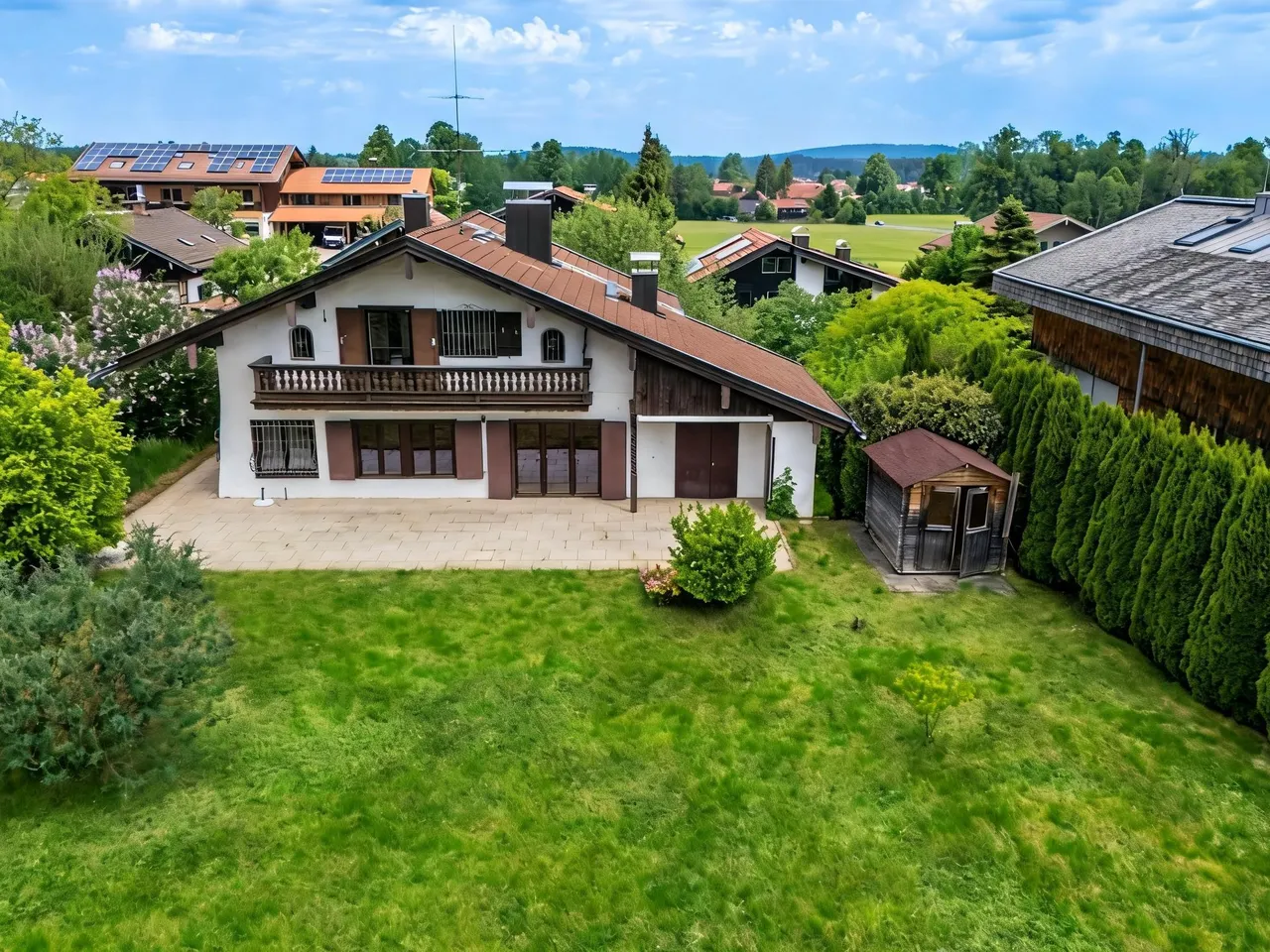 Blick in Umgebung