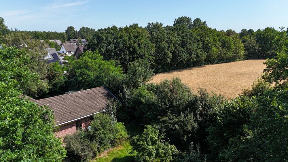 Das Grundstück in herrlicher Feldrandlage