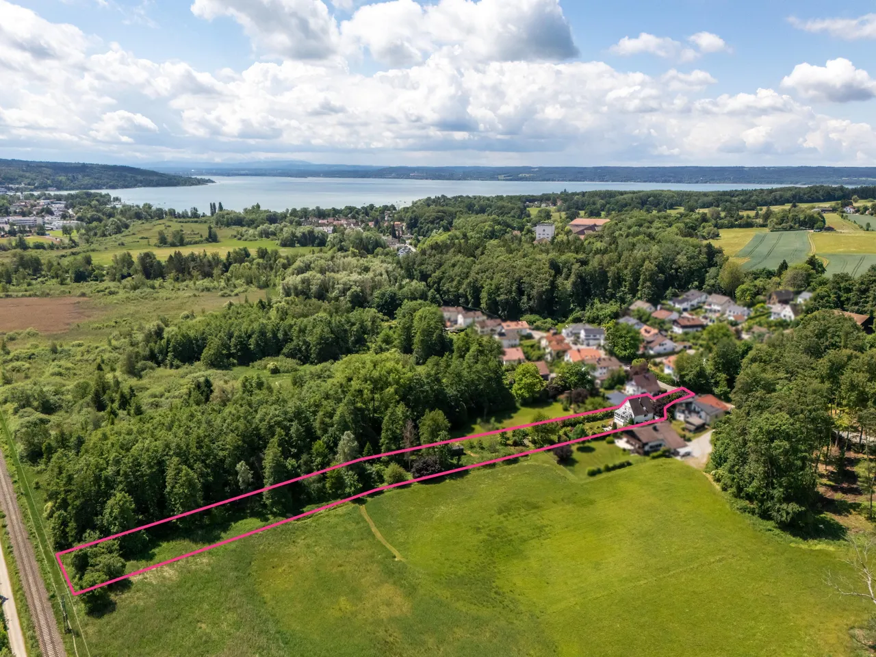 Blick Richtung Ammersee