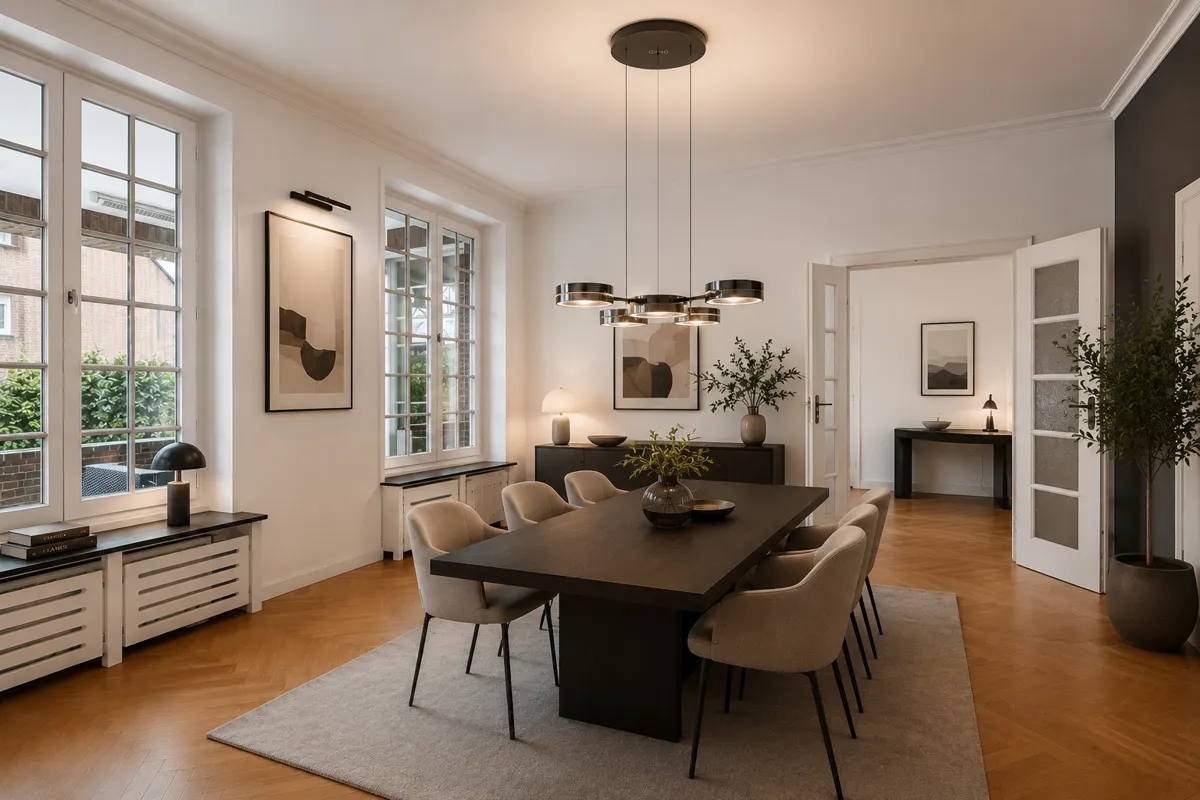 Visualisierung Esszimmer