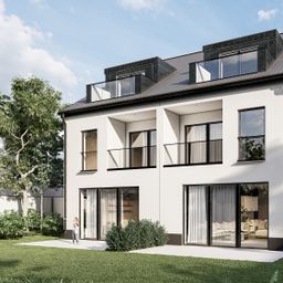 Exquisites Wohnen: Neubau-Doppelhaushälfte in idyllischer Umgebung.