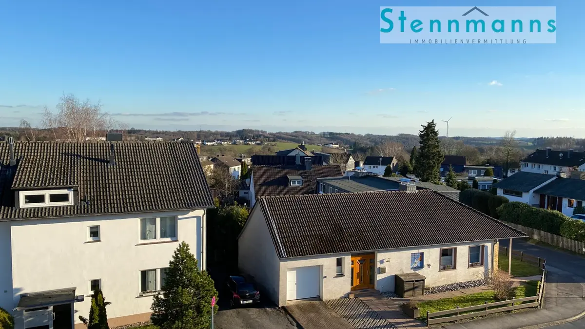 Blick vom Süd-Balkon im 3. Stock