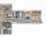 Grundriss Erdgeschoss (nicht maßstabsgetreu)
