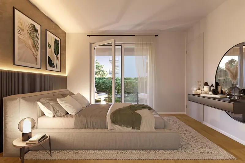 Visualisierung Schlafzimmer