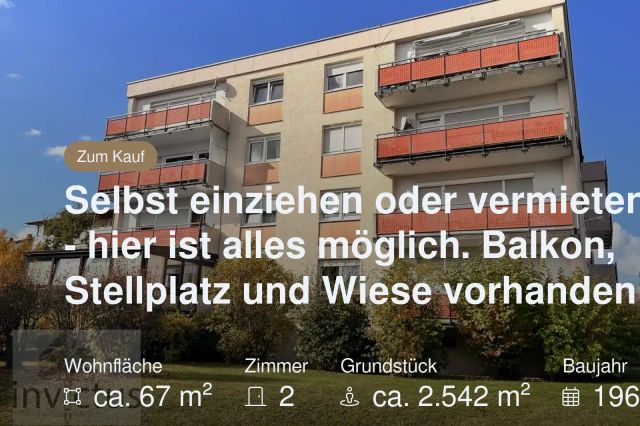 Nicht mehr verfügbar: Selbst einziehen oder vermieten – hier ist alles möglich. Balkon, Stellplatz und Wiese vorhanden!