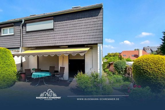 Wohnen auf versetzten Ebenen &ndash; Reihenendhaus in Barsinghausen