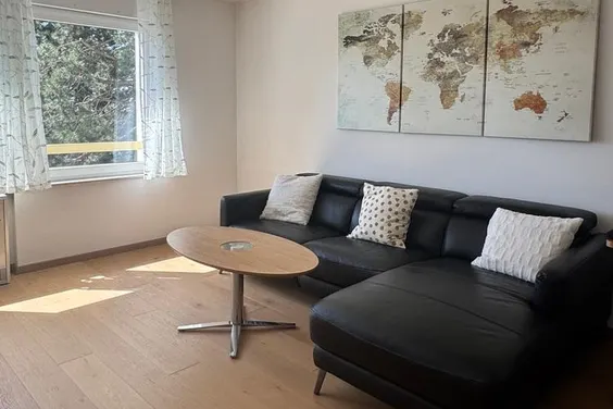 Modern möblierte 2,5-Zimmer-Wohnung mit Balkon