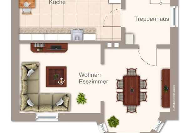 Grundriss Erdgeschoss