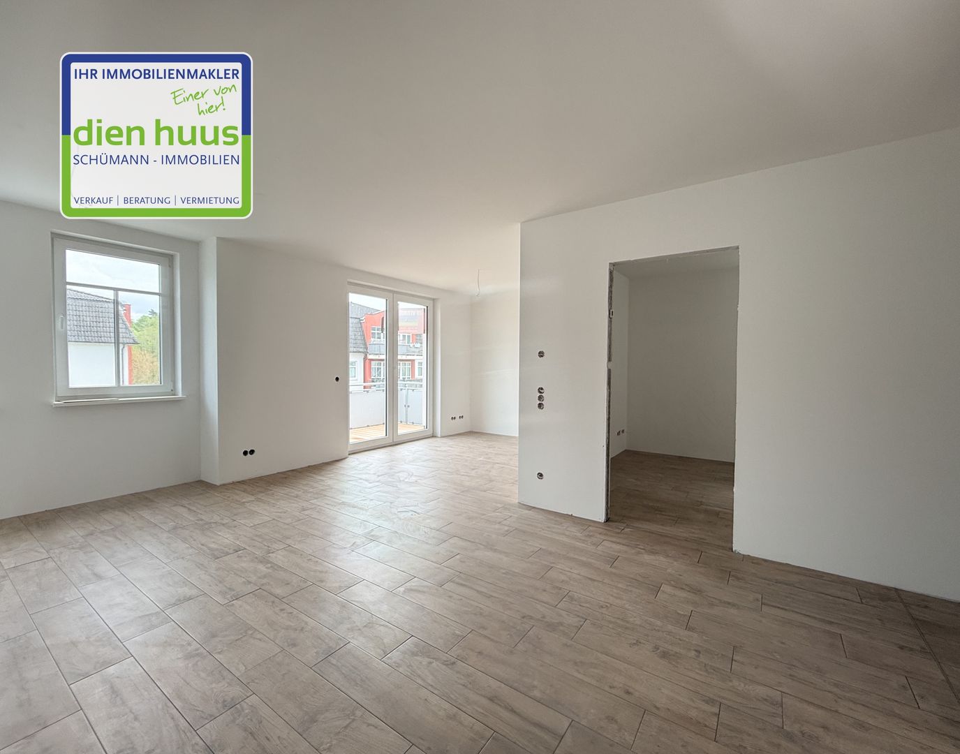 2 Raum Wohnung, Wohnung 5, 1.OG