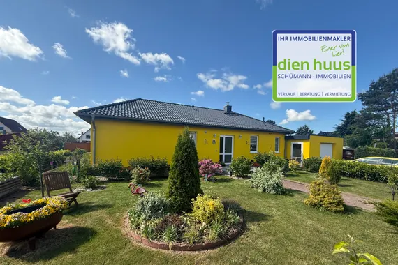 Idyllischer Bungalow mit gepflegtem Grundstück in Hanstorf