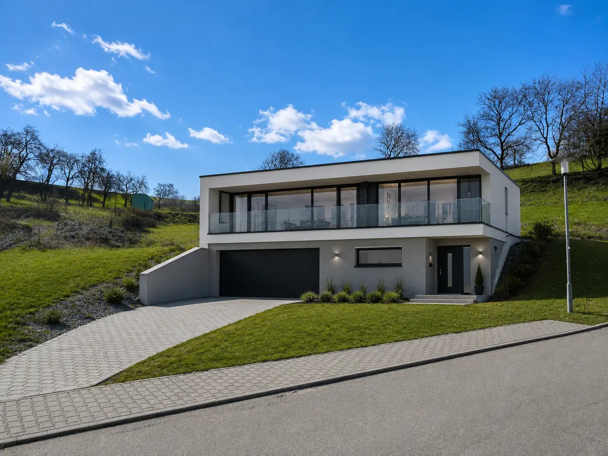 KI generiertes Musterhaus