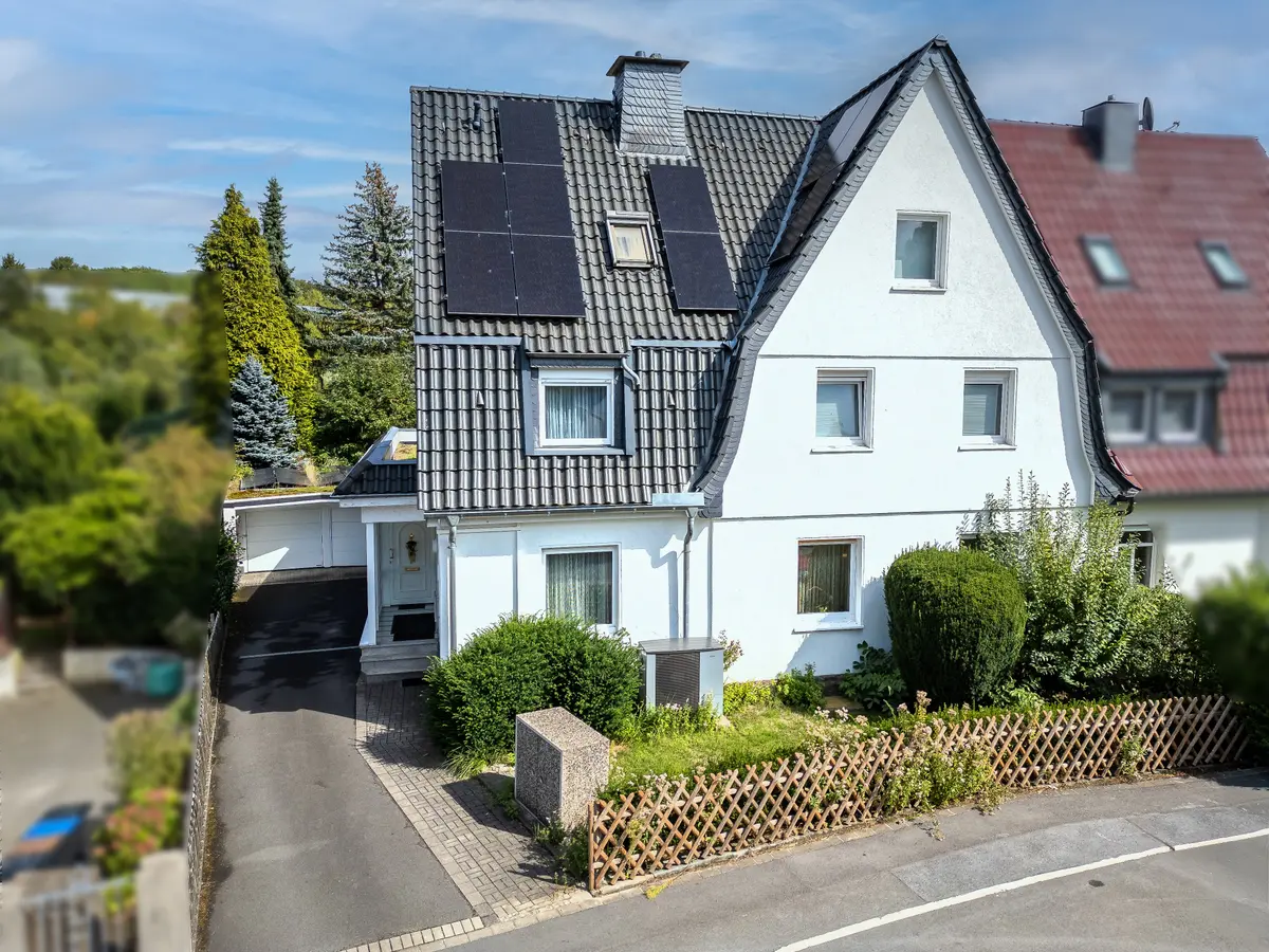 Haus Vorderansicht