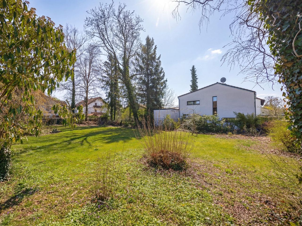 Vogelperspektive Grundstück