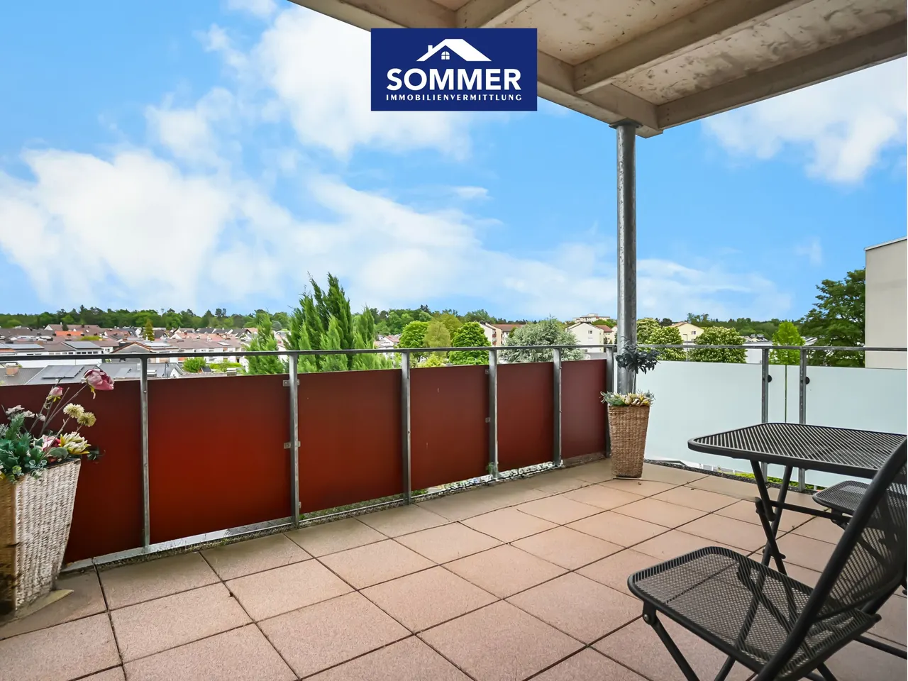 Dachterrasse mit Weitblick