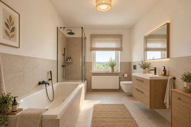 KI Generiert-Beispieleinrichtung-Badezimmer (OG)