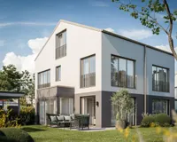 Es handelt sich um unverbindliche Illustrationen mit Sonderausstattungen. Die Bauausführung erfolgt durch das Bauunternehmen