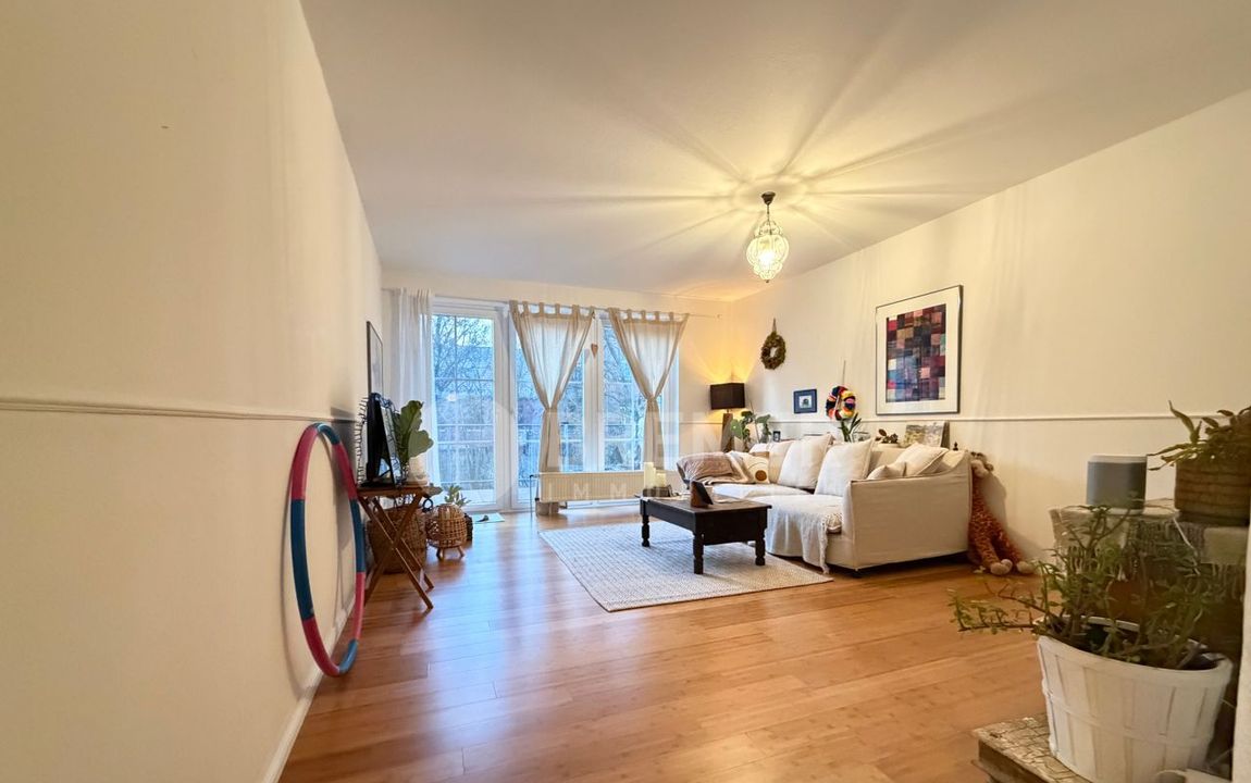 Frei werdend: 3-Zimmer-Wohnung mit Balkon & Tiefgaragenstellplatz in zentraler Lage