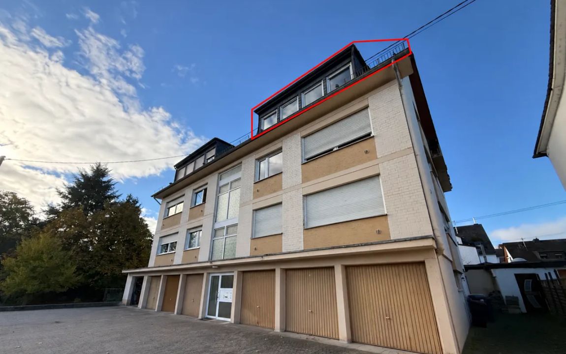 Charmante 3-Zimmer-Wohnung mit Balkon und Garage in Brey!
*sofort bezugsfrei