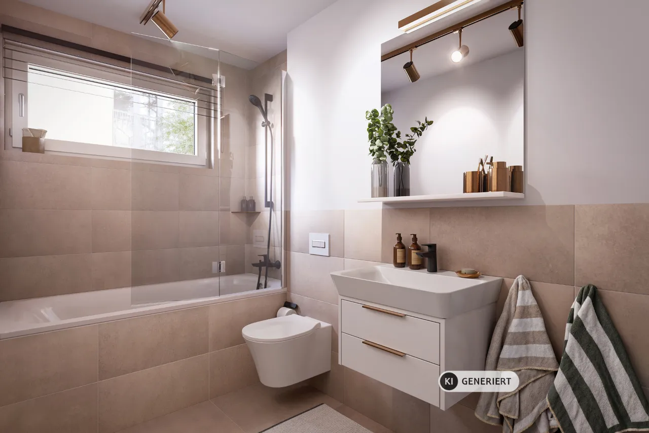 KI Visualisierung Badezimmer