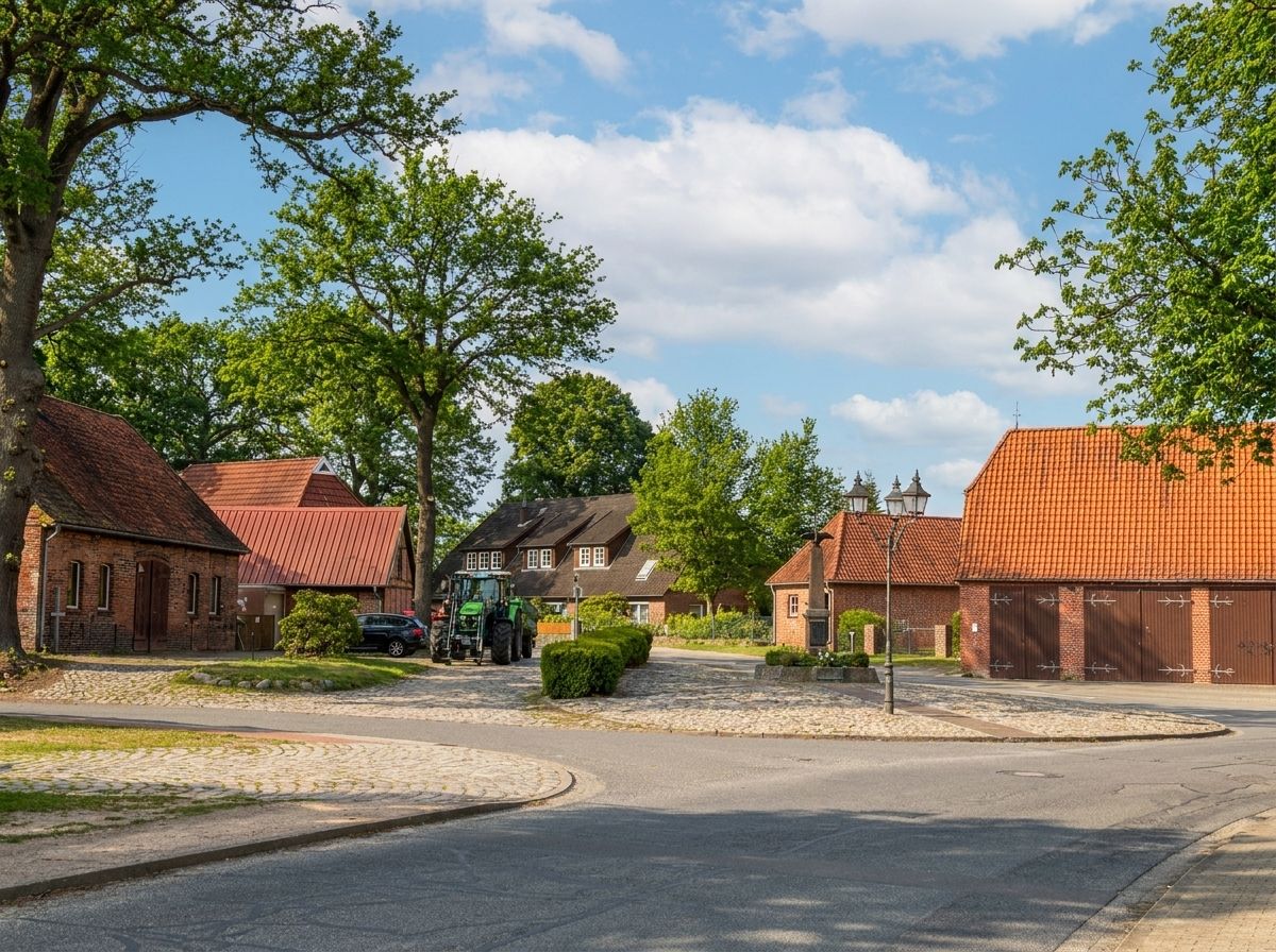 Charmante Nachbarschaft