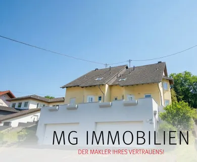 MG – Doppelhaus in Mittelbrunn: Zwei Einheiten mit Garten & Doppelgarage