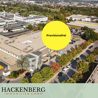 PROVISIONSFREI Unternehmensstandort: Produktions- und Lagerhallen mit eigenem Büro in perfekter Lage
