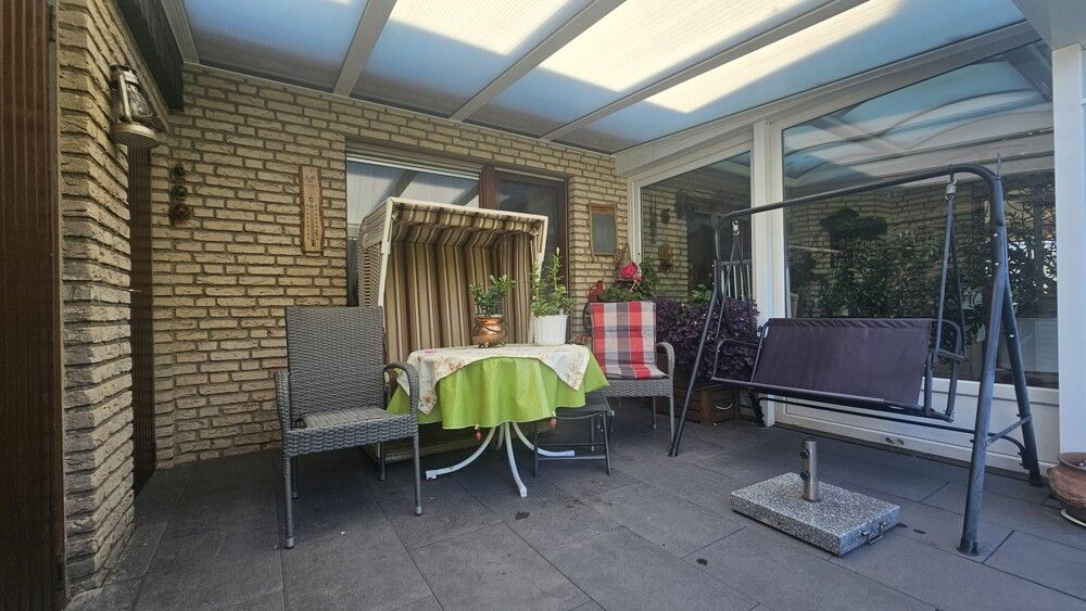 überdachte Terrasse