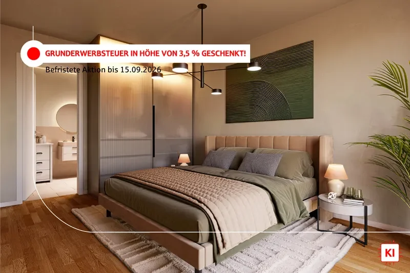KI-generiert: Schlafzimmer