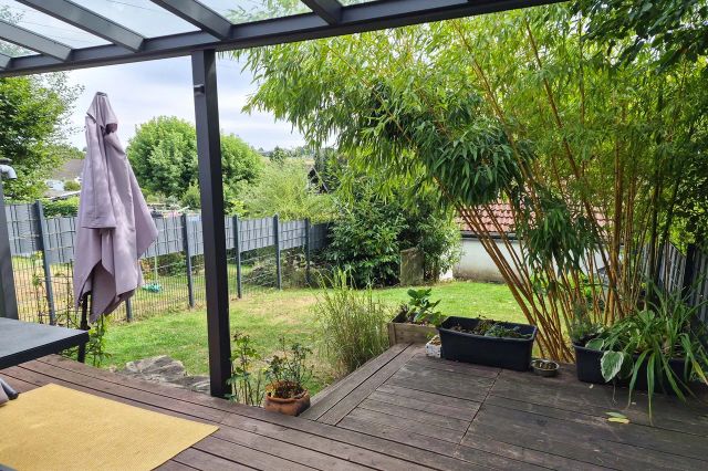 überdachte Terrasse