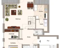 Grundriss Obergeschoss