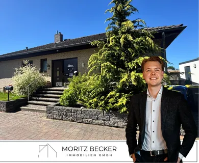 Wülfingen: Gepflegter Bungalow mit schönem Garten und 2 Garagen!